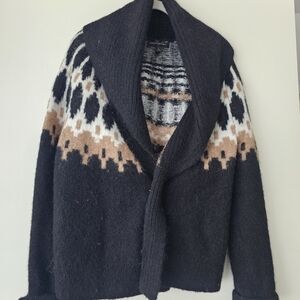 Banana Republic Alpaca Fairisle Cardigan